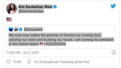 Kim Kardashian　twitter