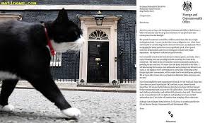 英外務省「守護ネコ」パーマストン