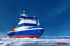 ロシア最大の原子力砕氷船
