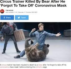 サーカスの調教師がクマに襲われ死亡