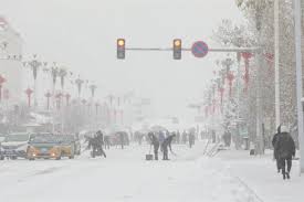 中国極寒・大雪