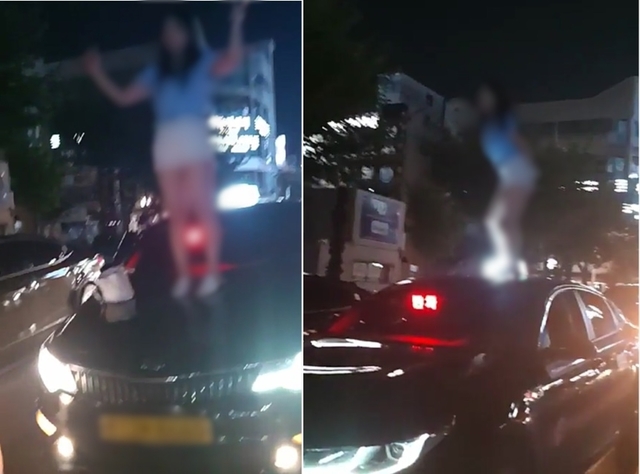 韓国で女性がタクシーの屋根に乗り 止めたらセクハラで訴える批判の動画 最新時事情報を速報するカレントブログ