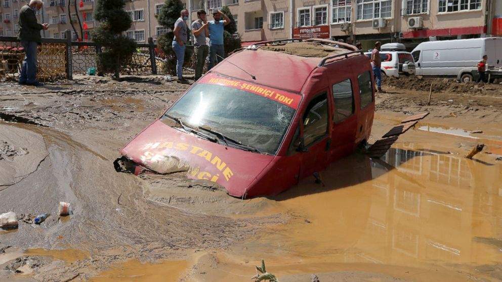 2021年8月トルコ北部の黒海沿岸地方を襲った豪雨洪水！